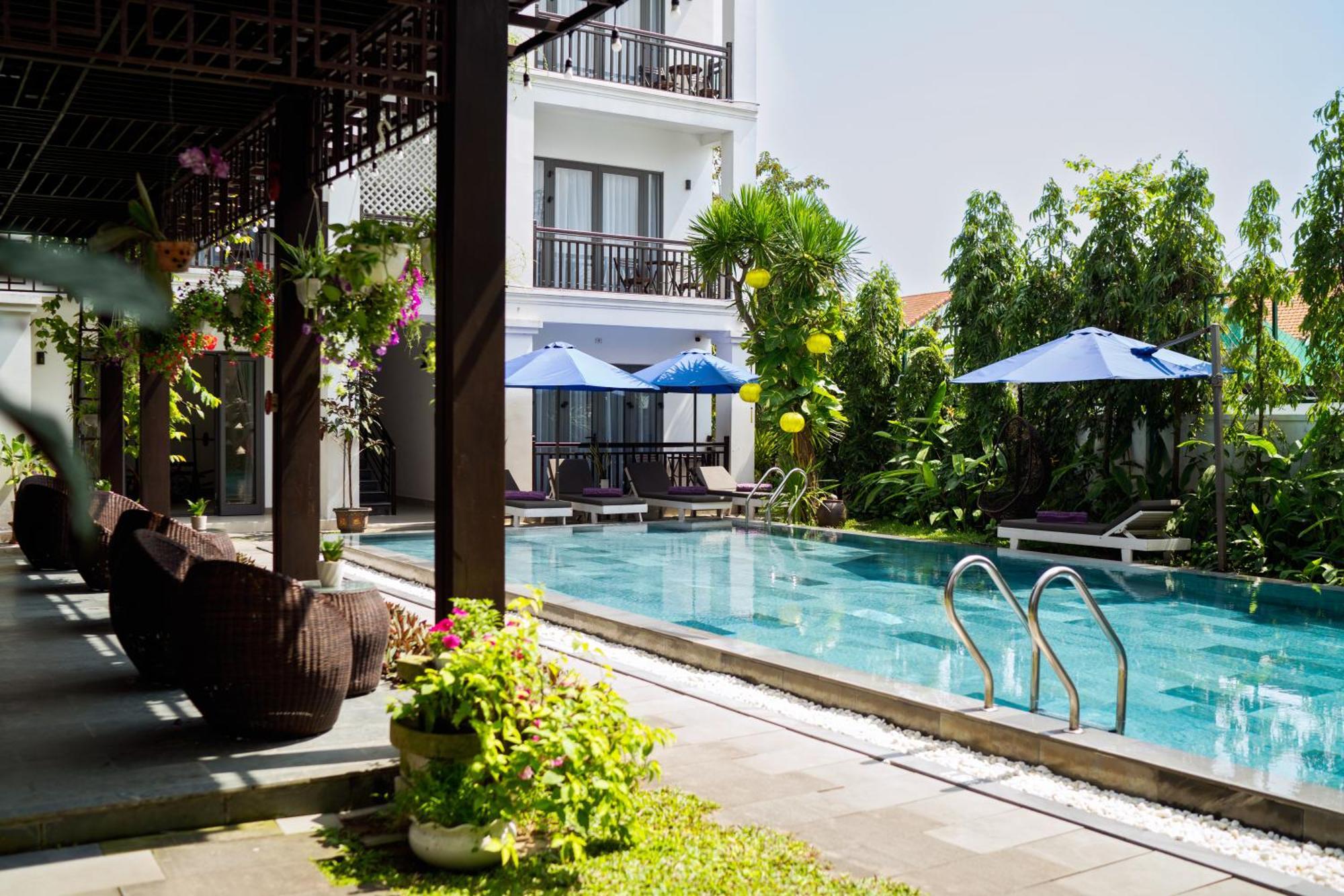 Golden Pearl Hoi An Hotel Eksteriør billede