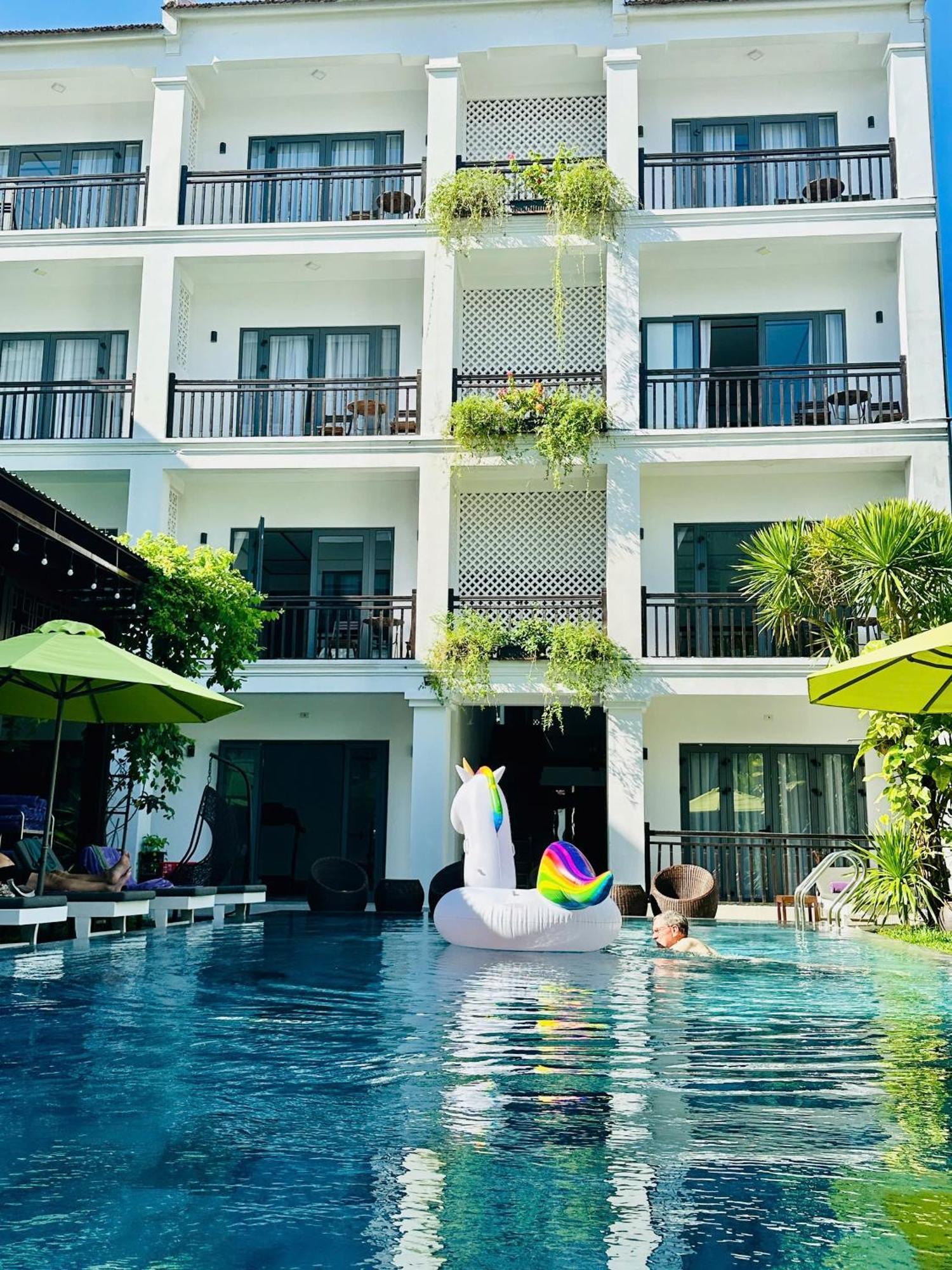 Golden Pearl Hoi An Hotel Eksteriør billede