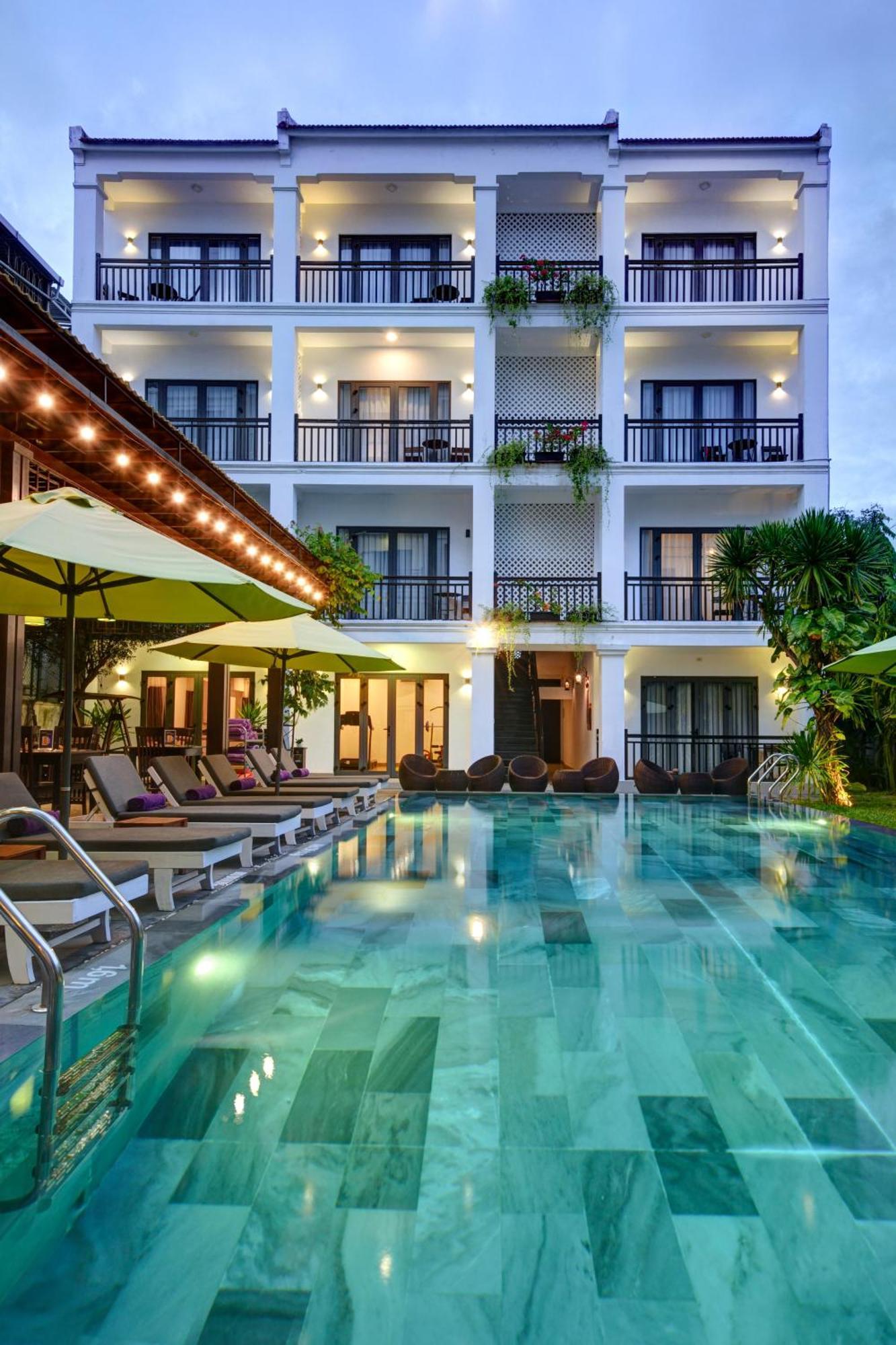 Golden Pearl Hoi An Hotel Eksteriør billede